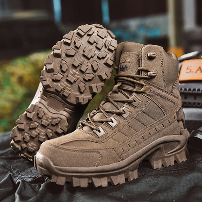 2024🔥Men's Waterproof Outdoor Puncture Resistant Combat Boots (Upgraded Durability)