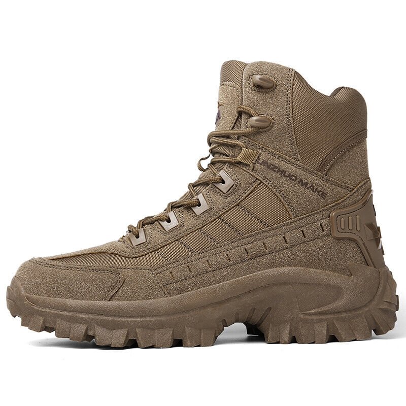 2024🔥Men's Waterproof Outdoor Puncture Resistant Combat Boots (Upgraded Durability)