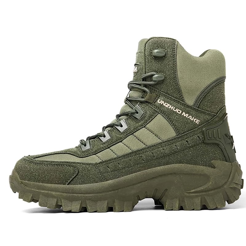 2024🔥Men's Waterproof Outdoor Puncture Resistant Combat Boots (Upgraded Durability)