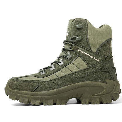 2024🔥Men's Waterproof Outdoor Puncture Resistant Combat Boots (Upgraded Durability)