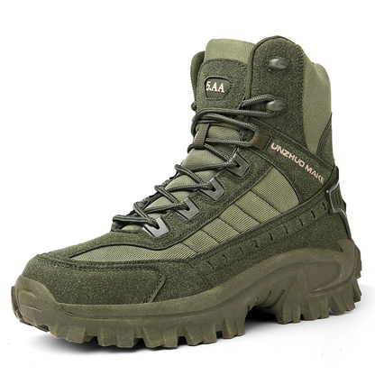 2024🔥Men's Waterproof Outdoor Puncture Resistant Combat Boots (Upgraded Durability)