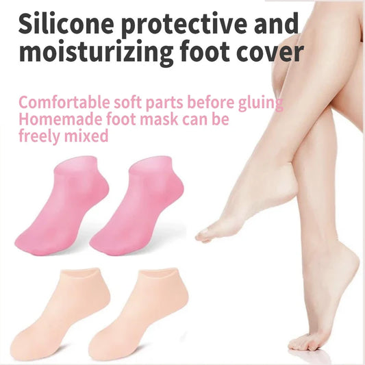 🔥Moisturizing Foot Mask Exfoliating Silicone Socks Beach Protective Socks