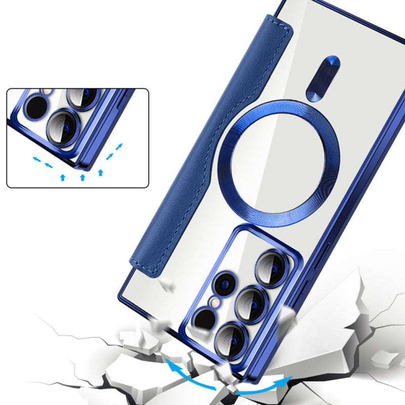 🔥time-limited discount🔥📱2025 New Leather Textured Flip Phone Case For Samsung S22 / 23 / 24 / 25 Series