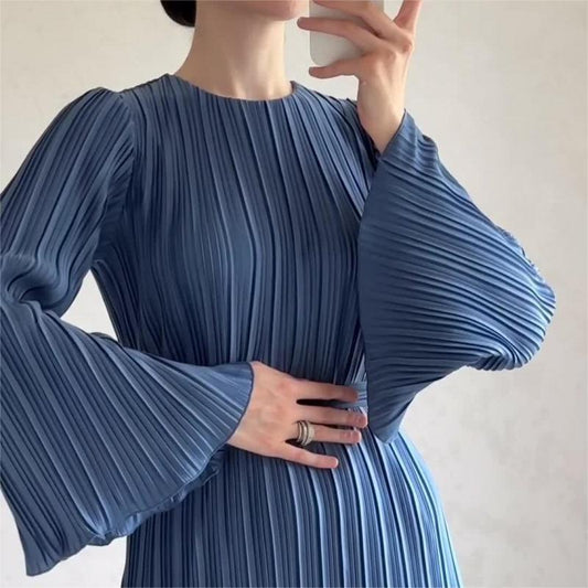🌸Spring Specials💐New Elegant Flare Sleeves Dress - Timeless & Flattering
