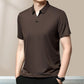 🎁Hot Sale 55% OFF⏳High Quality Men’s Casual Lapel Breathable Wrinkle-free T-shirt
