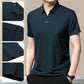 🎁Hot Sale 55% OFF⏳High Quality Men’s Casual Lapel Breathable Wrinkle-free T-shirt