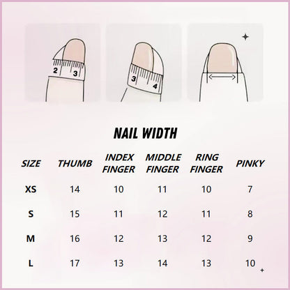 Fashion Cool Firm Press on Nails Fake Nails