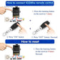 Wireless Remote Control Switch & Receiver Kit, No Wiring