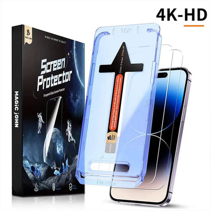 🔥Hot Sale 50%🔥4K HD/Anti-Peeping Tempered Glass Screen Protector with Auto Dust-elimination Installation for Samsung