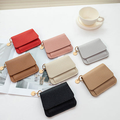 Vintage Solid Color Multi-Layer Mini Wallet🥰