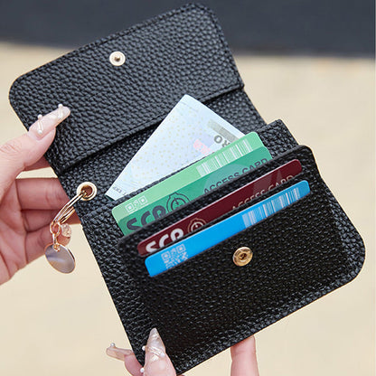 Vintage Solid Color Multi-Layer Mini Wallet🥰