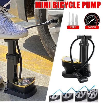 Air Pump with Pressure Gauge