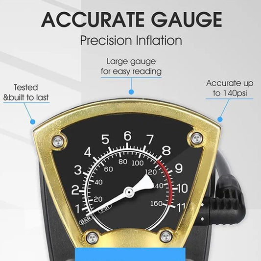 Air Pump with Pressure Gauge