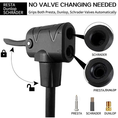 Air Pump with Pressure Gauge