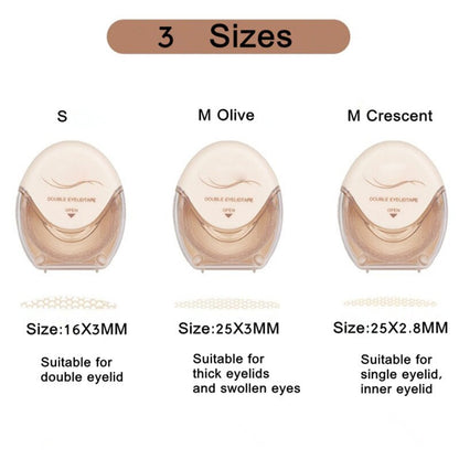 🔥Glue-Free Invisible Double Eyelid Sticker (120 Strips / Pack)