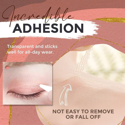 🔥Glue-Free Invisible Double Eyelid Sticker (120 Strips / Pack)