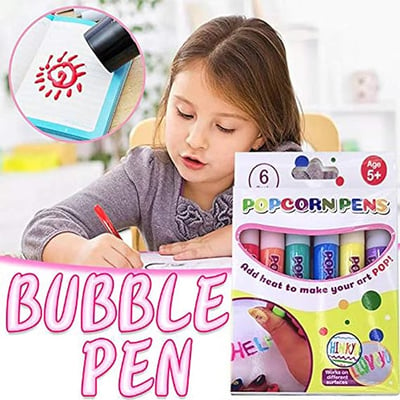 😍Early Christmas Sale 49% OFF🎄DIY Bubble Popcorn Drawing Pens🔥Buy 3 Pay 2