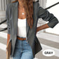 🔥HOT SALE 50% OFF🎁Elegant Soft Solid Color Lapel Buttons Jacket