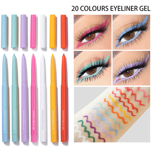 Multi-Color Waterproof Long-Lasting Eyeliner Pencil