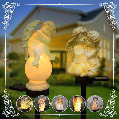 💞👼NEW HOT SALE 💞Solar-Powered Angel Statue Garden Decor Lights