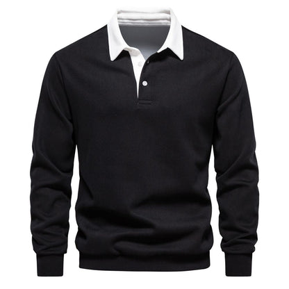 🔥Hot Sales - 46% OFF🔥Men's Autumn Casual Long-sleeve Lapel Sweatshirt