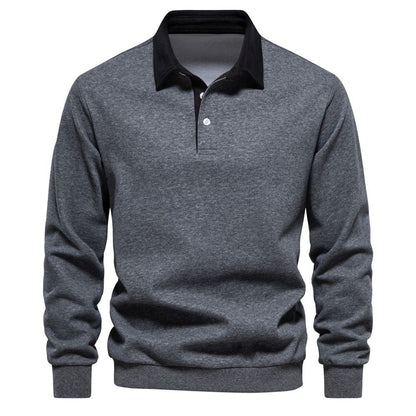 🔥Hot Sales - 46% OFF🔥Men's Autumn Casual Long-sleeve Lapel Sweatshirt