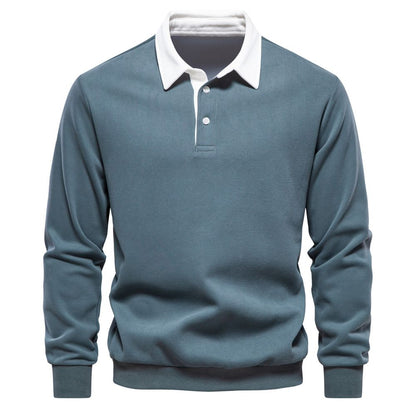 🔥Hot Sales - 46% OFF🔥Men's Autumn Casual Long-sleeve Lapel Sweatshirt