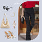 🔥2025  Special Gifts🔥Diva Sequin High Rise Elastic Waist Flare Pants