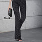 🔥2025  Special Gifts🔥Diva Sequin High Rise Elastic Waist Flare Pants