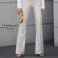 🔥2025  Special Gifts🔥Diva Sequin High Rise Elastic Waist Flare Pants