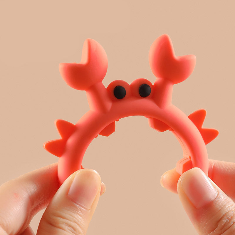 Creative Multifunctional Silicone Crab Utensil Holder
