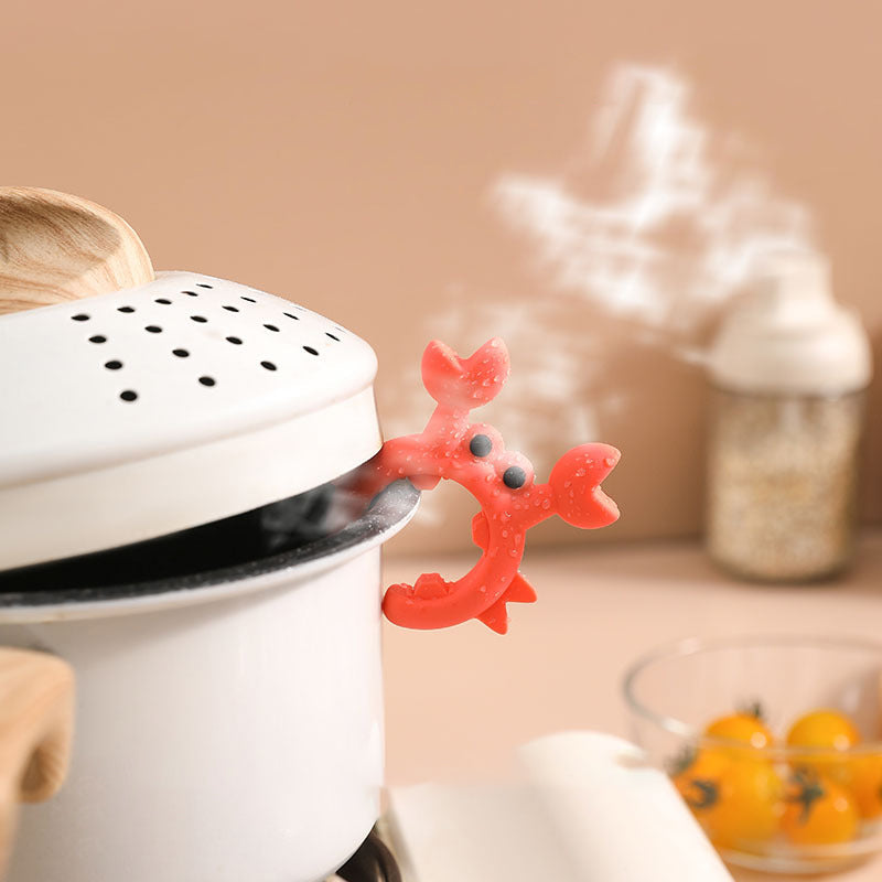 Creative Multifunctional Silicone Crab Utensil Holder