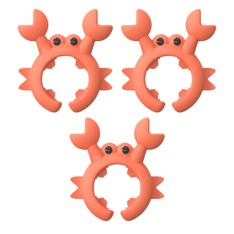 Creative Multifunctional Silicone Crab Utensil Holder