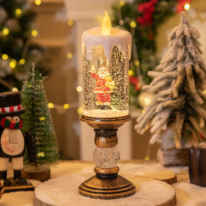 🎅Hot Promotion 40% Off🎅Christmas Candle Night Light🕯️