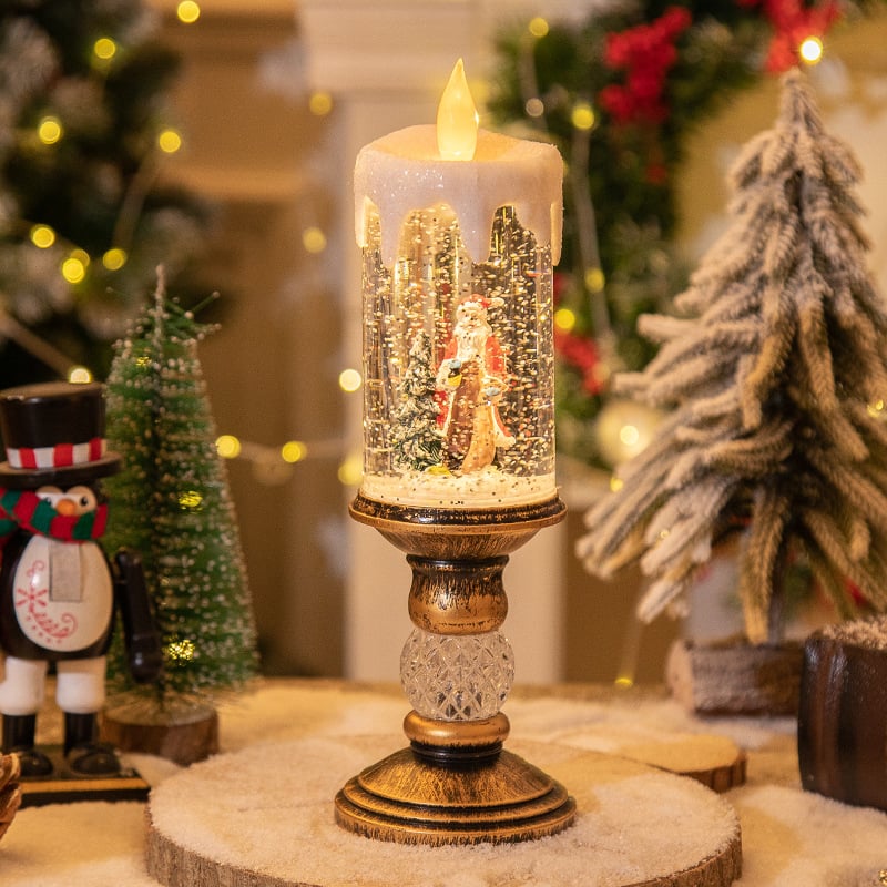 🎅Hot Promotion 40% Off🎅Christmas Candle Night Light🕯️