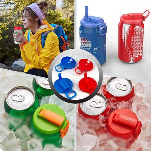🔥Hot Promotion 49% OFF🍹🍹Soda Can Lid with Straw for Kids