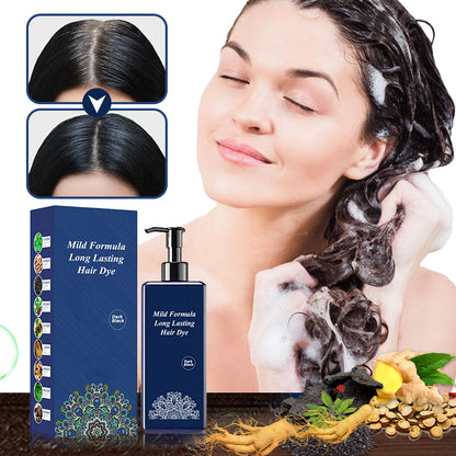 🔥New 2025 Upgrade -👍Plant-Based Hair Coloring Cream - Mild Formula Long Lasting