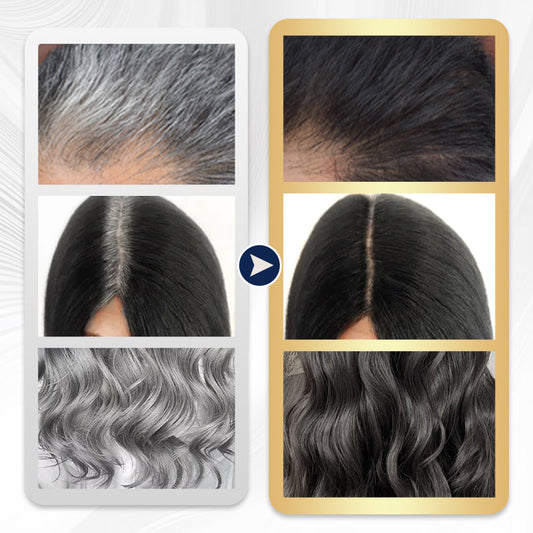 🔥New 2025 Upgrade -👍Plant-Based Hair Coloring Cream - Mild Formula Long Lasting