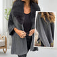 💖Limited Sale 50% OFF💖 Women's Faux Fur Collar Puffer Coat