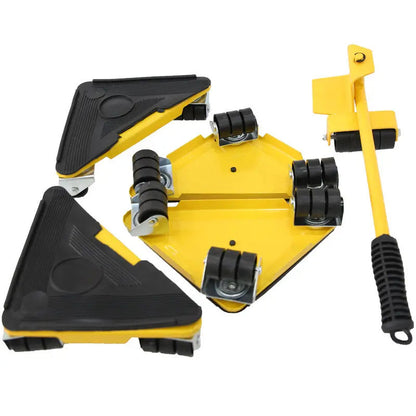 Convenient Moving Triangular Omnidirectional Caster Set