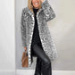 🎉Winter Hot Sale 50% Off🌹Women's Leopard Print Mid-Length Jacket
