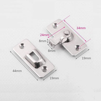 90-Degree Right Angle Sliding Door Lock Latch