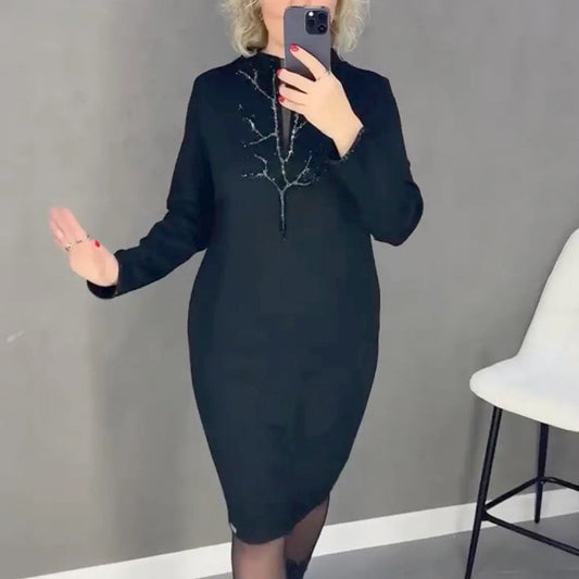 💃Last Day Sales - 49% OFF🎉Round Neck Elegant Fashion Simple Dress