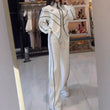 💥Hot Sale 50% OFF🔥Turtleneck Striped Top ＆ Wide-Leg Pants 2-Piece Set