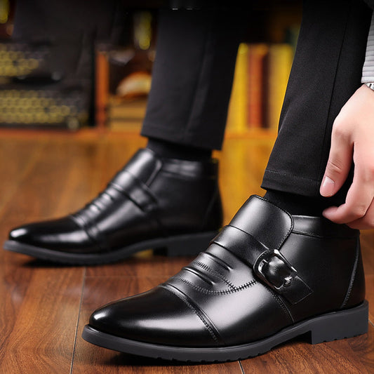 [Winter Gift] 💥GET 50% OFF💥Men's Warm Casual Leather Shoes