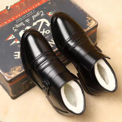 [Winter Gift] 💥GET 50% OFF💥Men's Warm Casual Leather Shoes