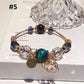 Elegant French Style Crystal Sandstone Bracelet