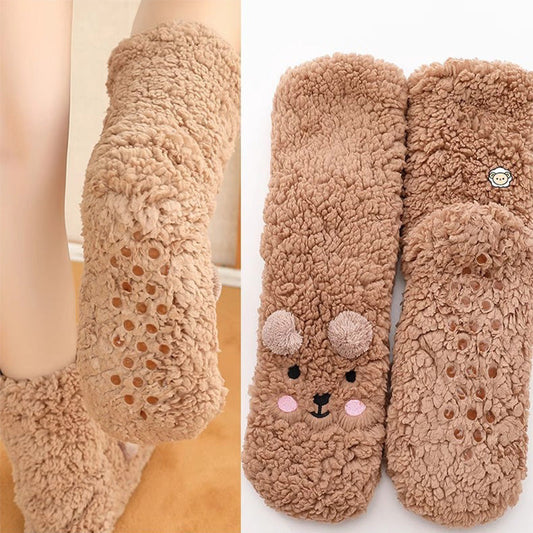 💓Winter Sale 49% OFF🔥Cute Extra-Thick Soft Cozy Home Socks