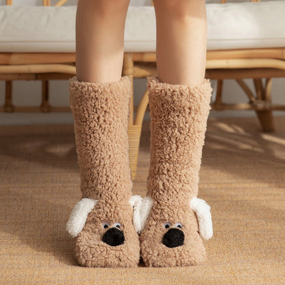 💓Winter Sale 49% OFF🔥Cute Extra-Thick Soft Cozy Home Socks
