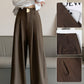 Women's High-Waisted Wide-Leg Suit Pants